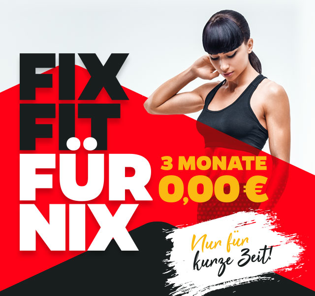 Fix Fit Fur Nix 3 Monate Gratis Fitstop Fitnessstudios Das Beste Training Fur Dich